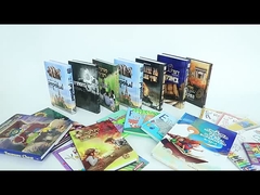 Grade Hardcover Art Book Printing Offset met rechthoekige hoeken