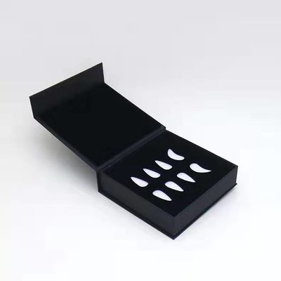 kwaliteit  Embossing Cosmetic Packaging Box For Luxury Press On Nails fabriek